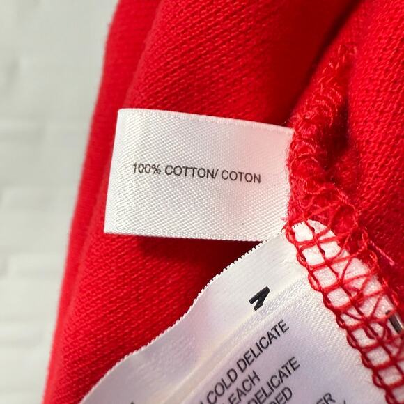 Dupont Sabine River Works Gift Uniform Red Polo Shirt Top Embroidered Size XL - Picture 2 of 7